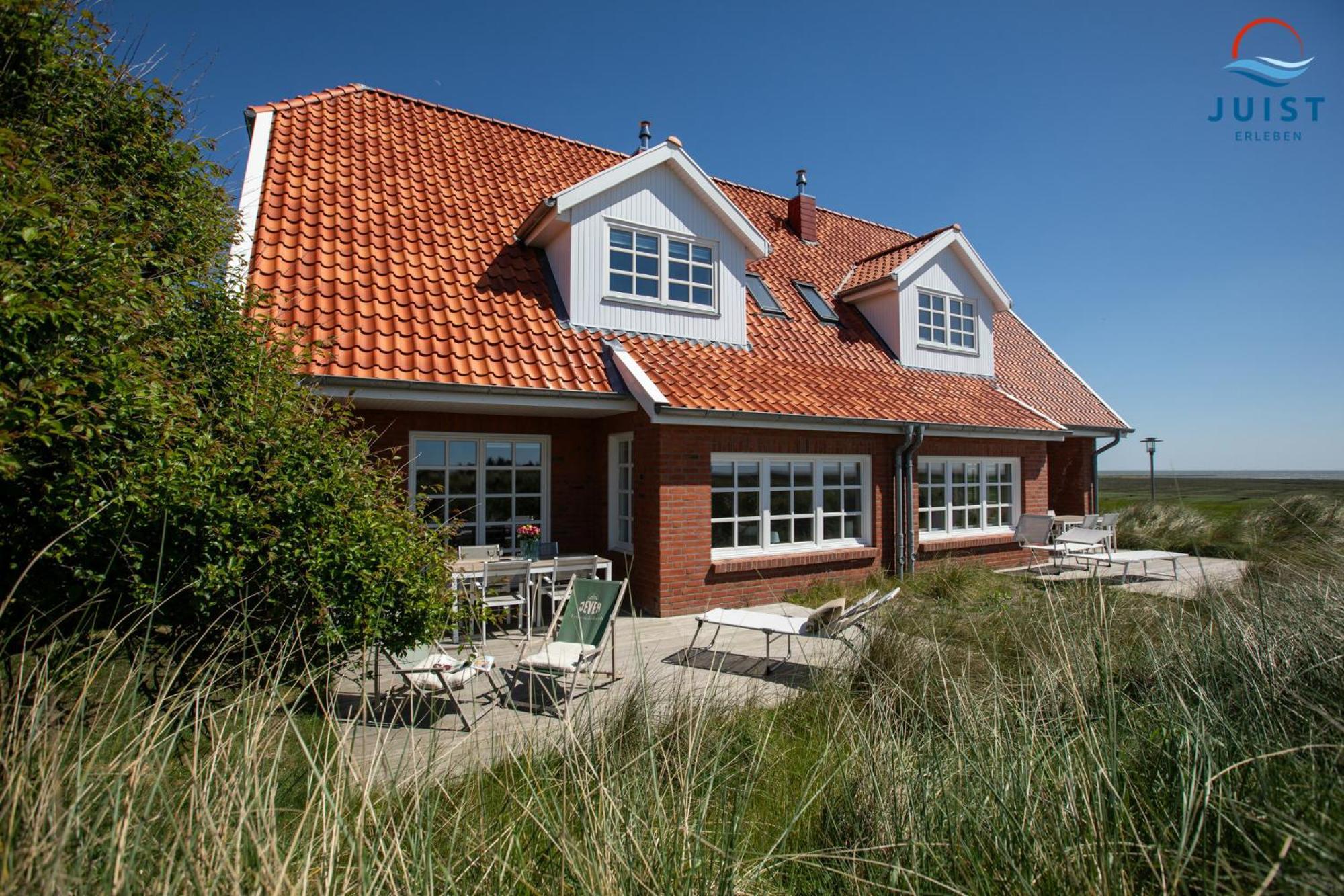 Haus Seepferdchen 238 - Ferienhaus Duene Villa Juist Bagian luar foto